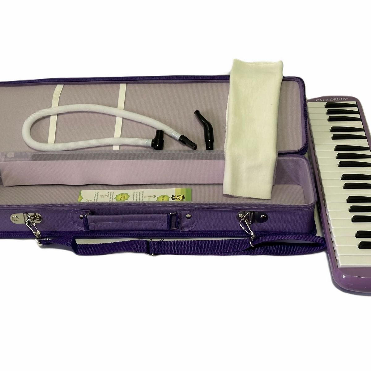 CALIFORNIA - Melódica California 37 Teclas con Estuche Rígido - Lila