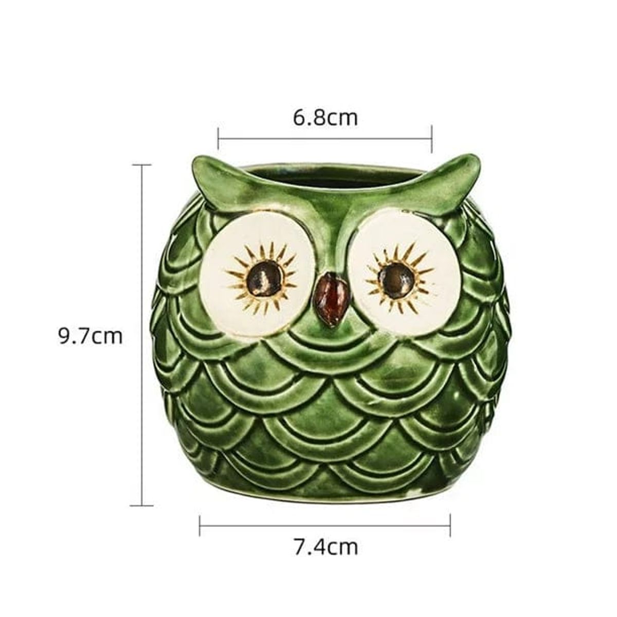 GENERICO - TIKI Taza BÙHO de cerámica de 600 ml.