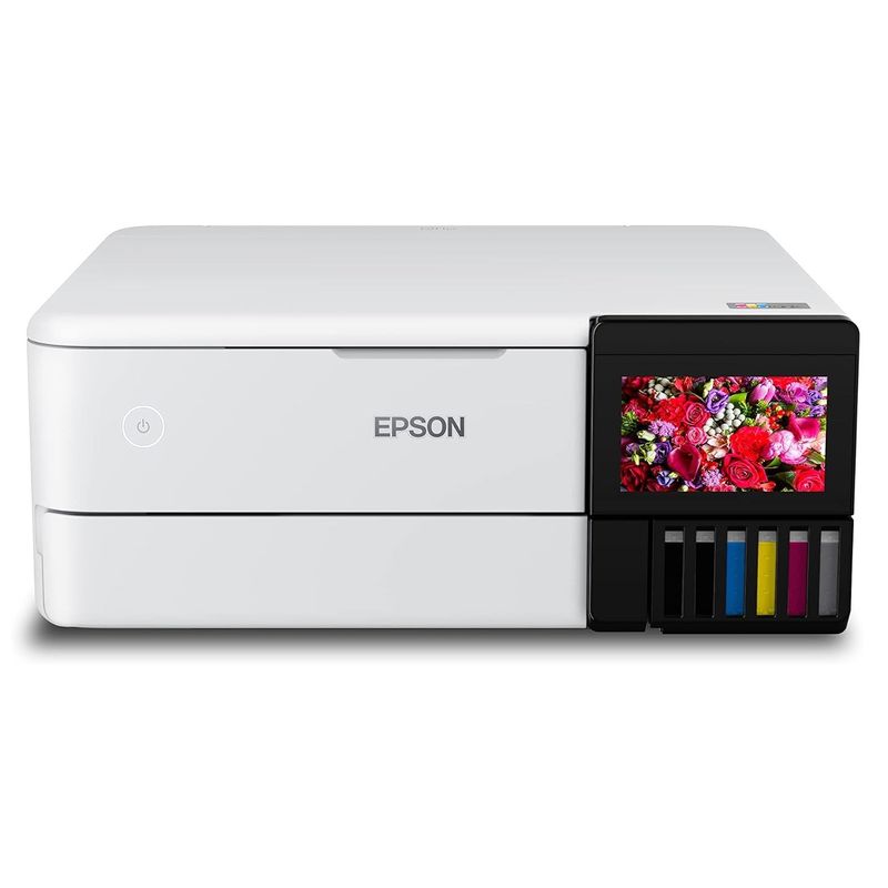 EPSON - Impresora Epson Fotográfica L8160 Imprime Escanea Copia Lan Wi-Fi