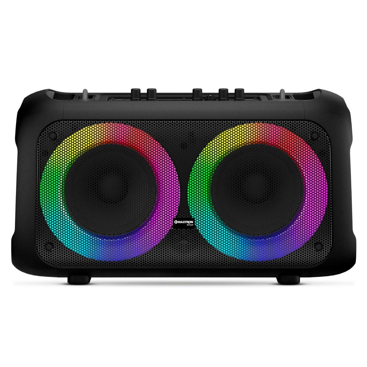 MAXTRON - Parlante Torre de Sonido Maxtron MX401 Micrófono USB BT LED RGB DISCO