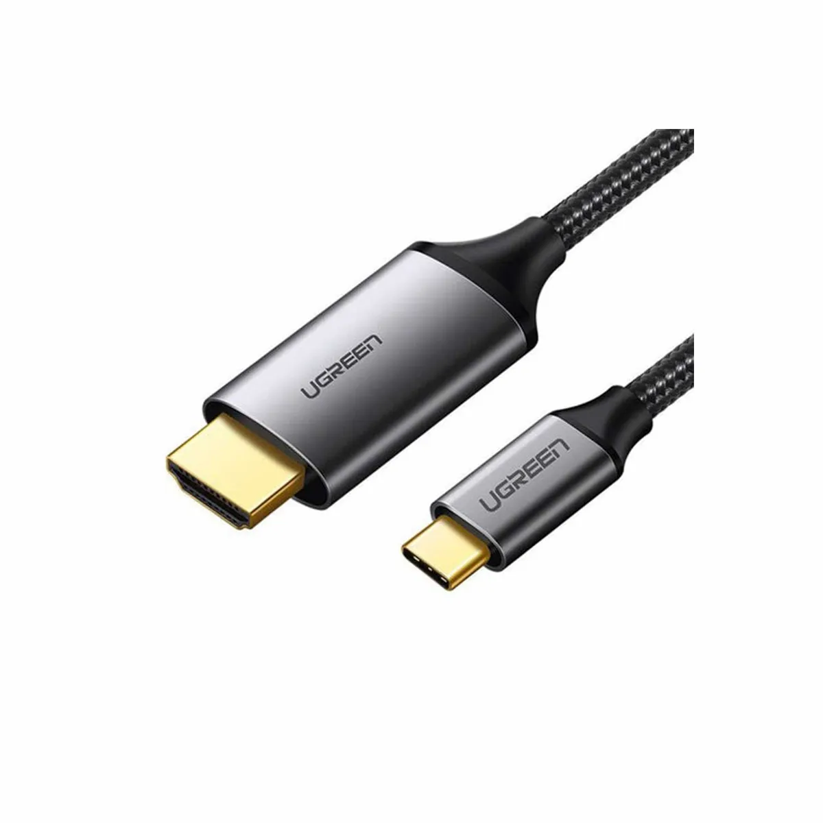 UGREEN - Adaptador UGREEN USB-C macho a HDMI macho 1.5M Gray Black Mm142-50570