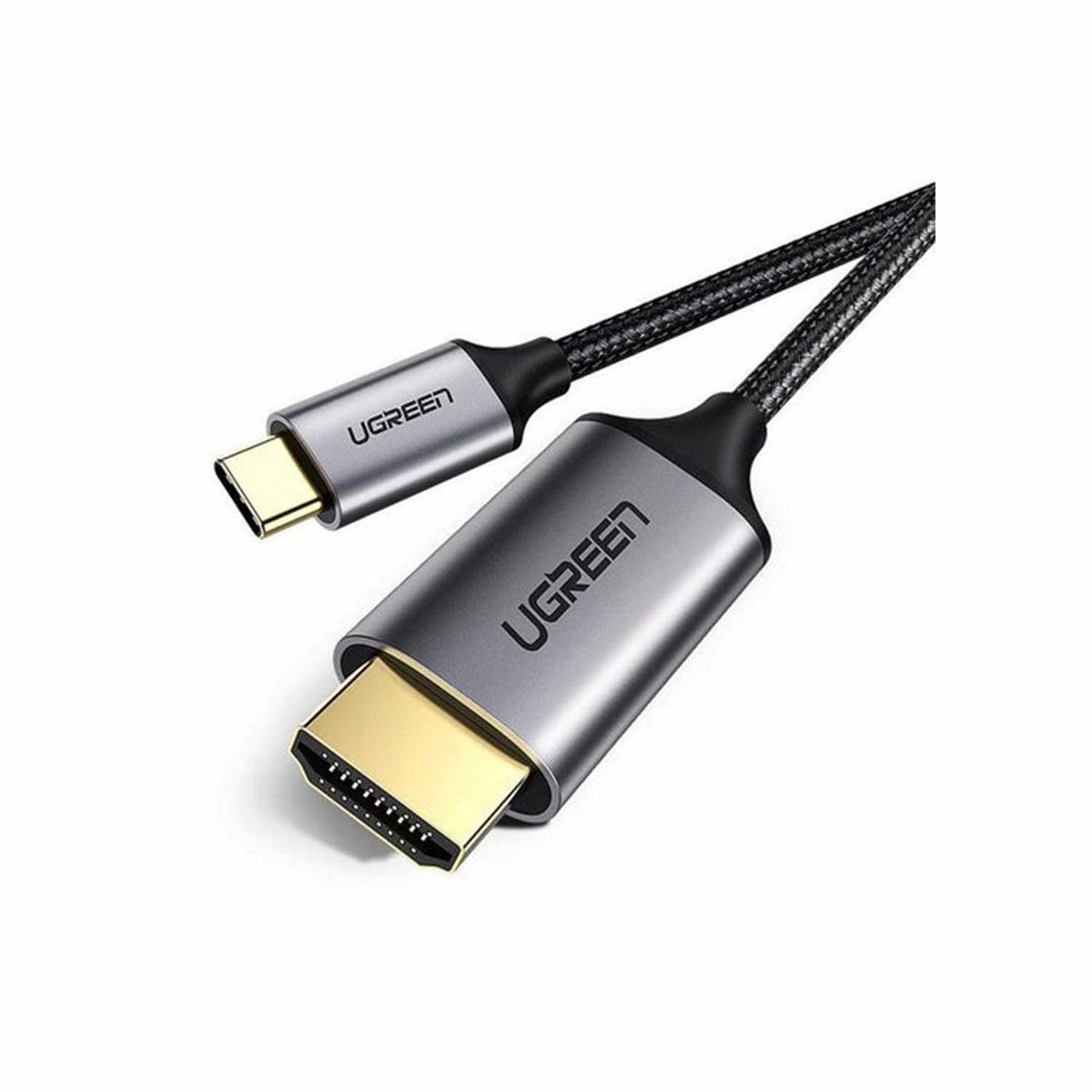 UGREEN - Adaptador UGREEN USB-C macho a HDMI macho 1.5M Gray Black Mm142-50570