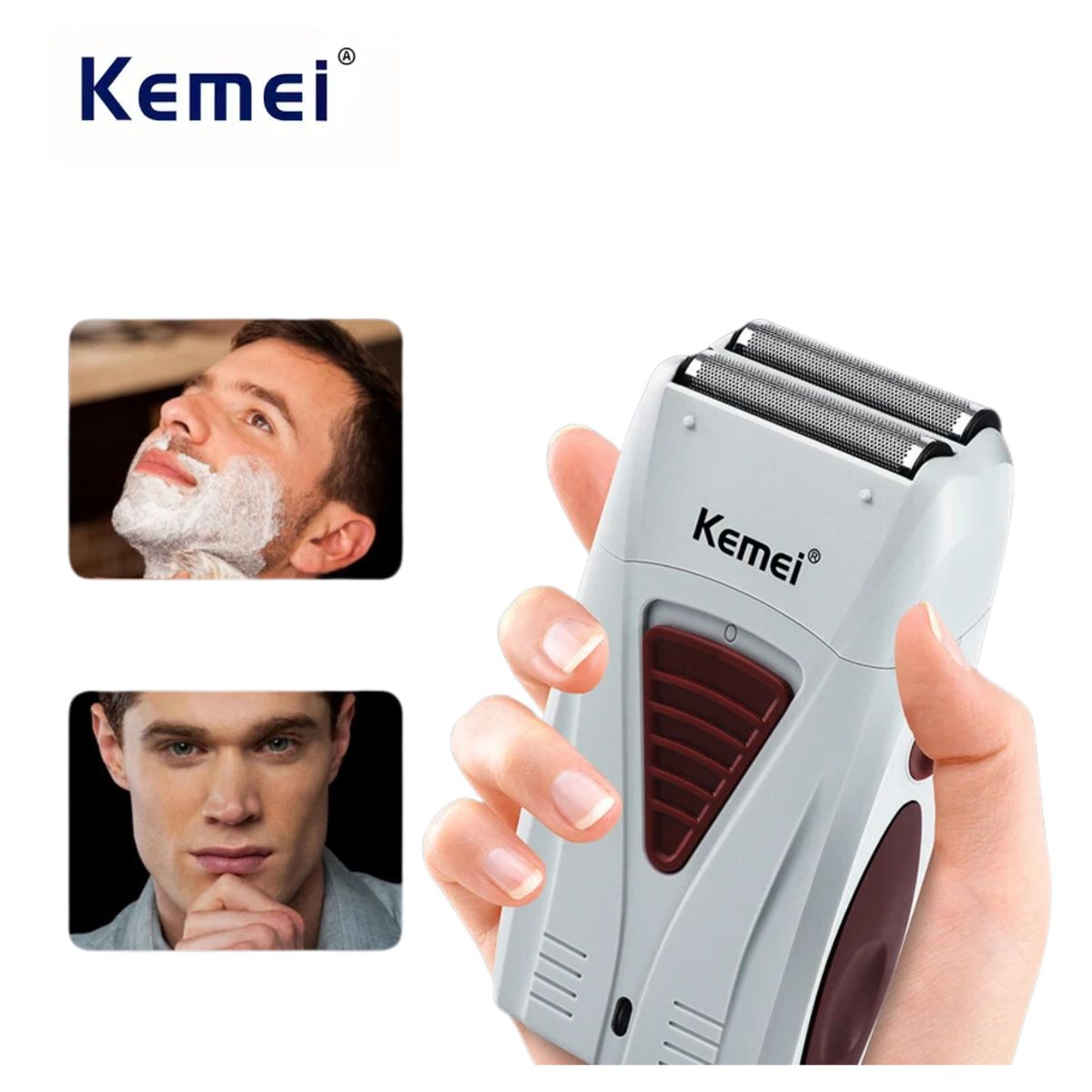 KEMEI - Maquina Rasuradora Profesional KEMEI 3382