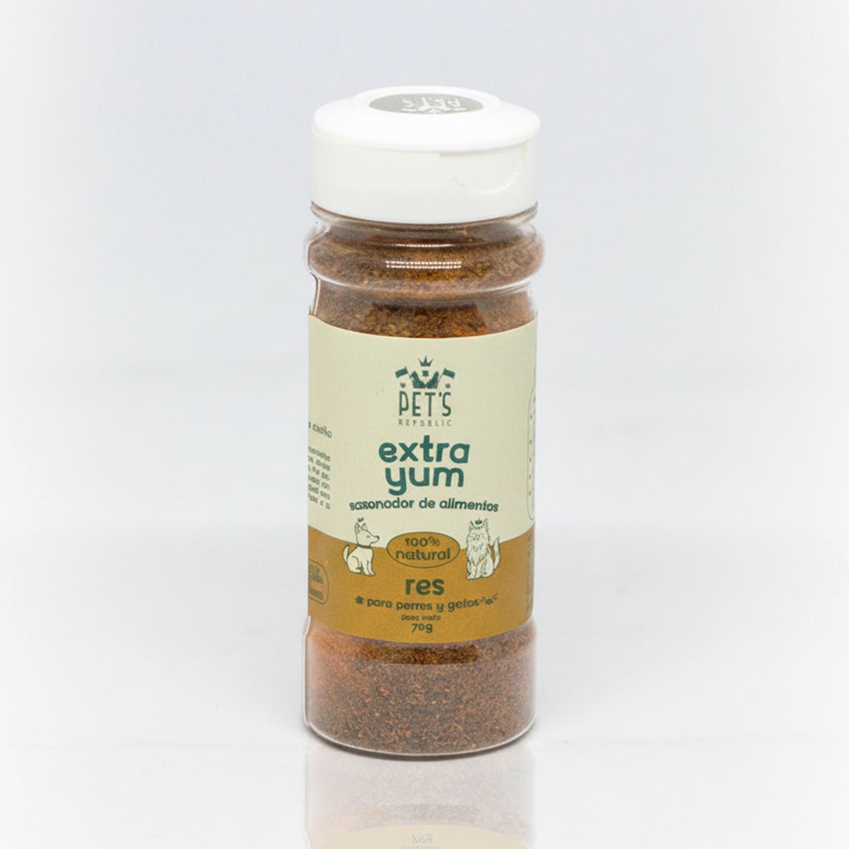 PETS REPUBLIC - Pet´s Republic Sazonador Extra Yum Hígado de Res 80gr