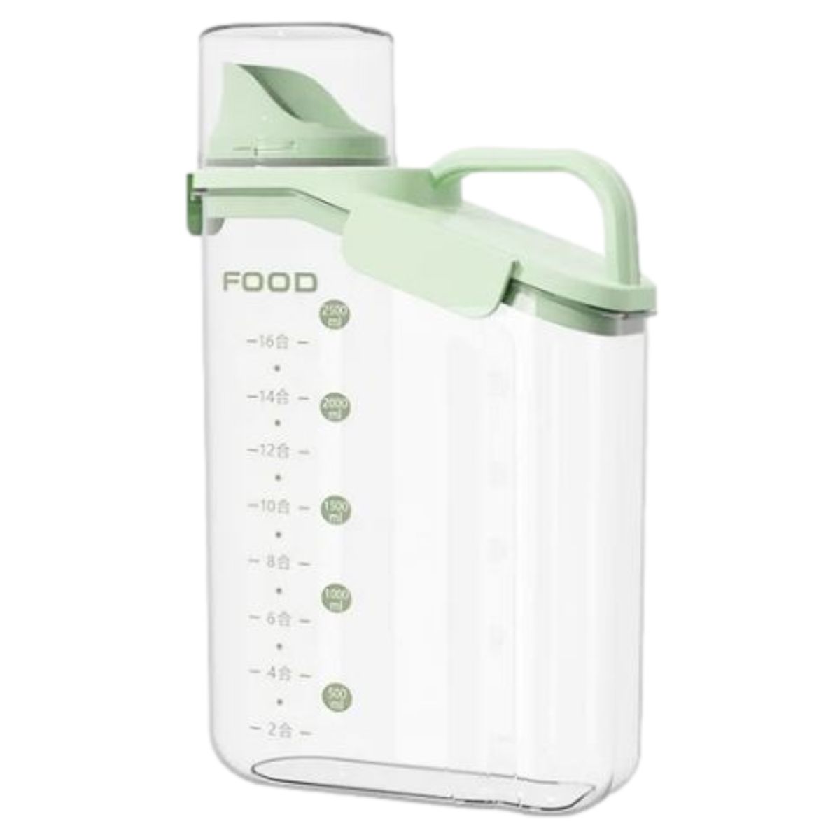 IMPORTADO MC - CONTENEDOR X3 UND HERMÉTICO 2500 ML DE ALIMENTOS Y VASO MEDIDOR