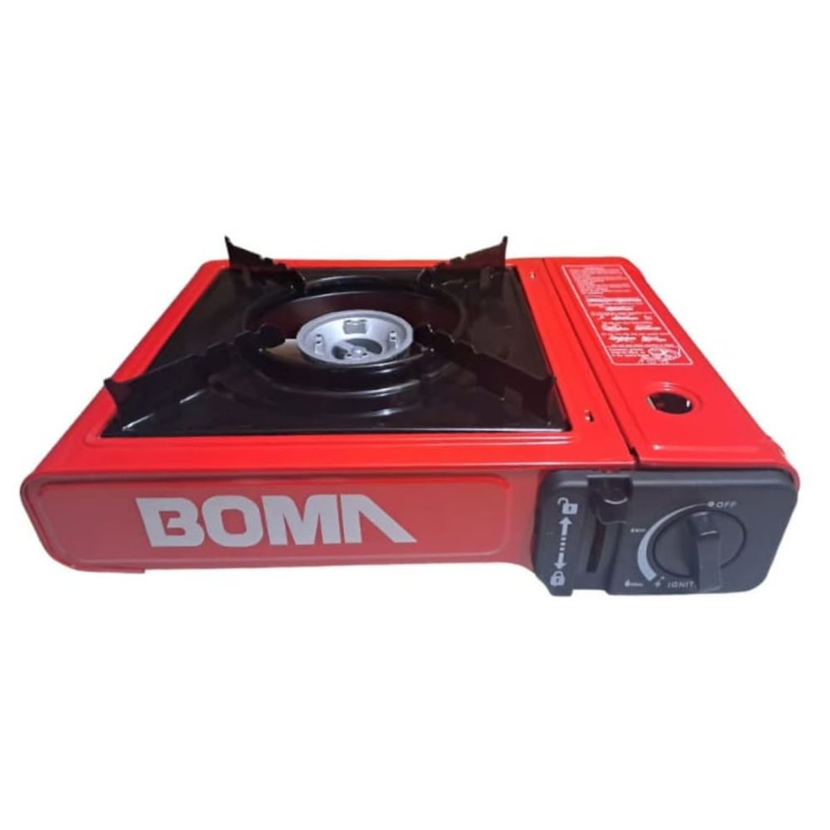 GENERICO - cocina a gas portatil 1 hornilla 2 en 1 picnic camping BOMA