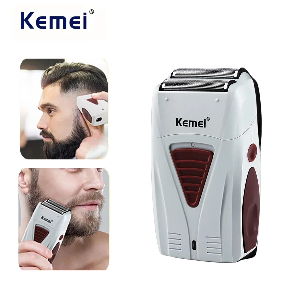 KEMEI - Máquina de Afeitar Profesional KEMEI 3382