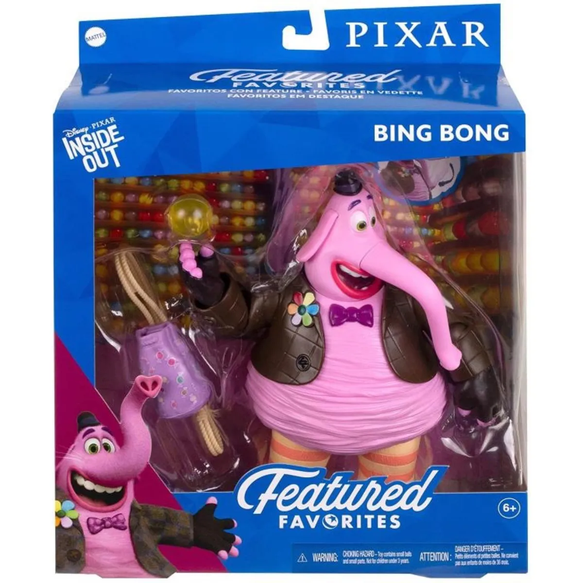 PIXAR - Figura Intensamente Inside Out Featured Favorites Bing Bon
