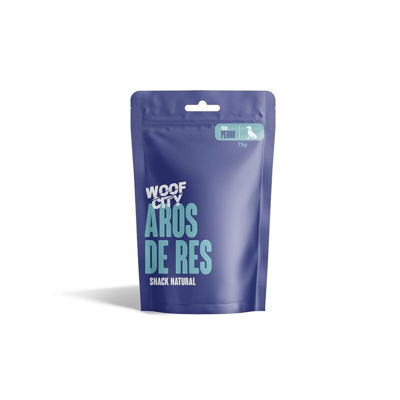 WOOF CITY - Woof City Aros de Res 75gr