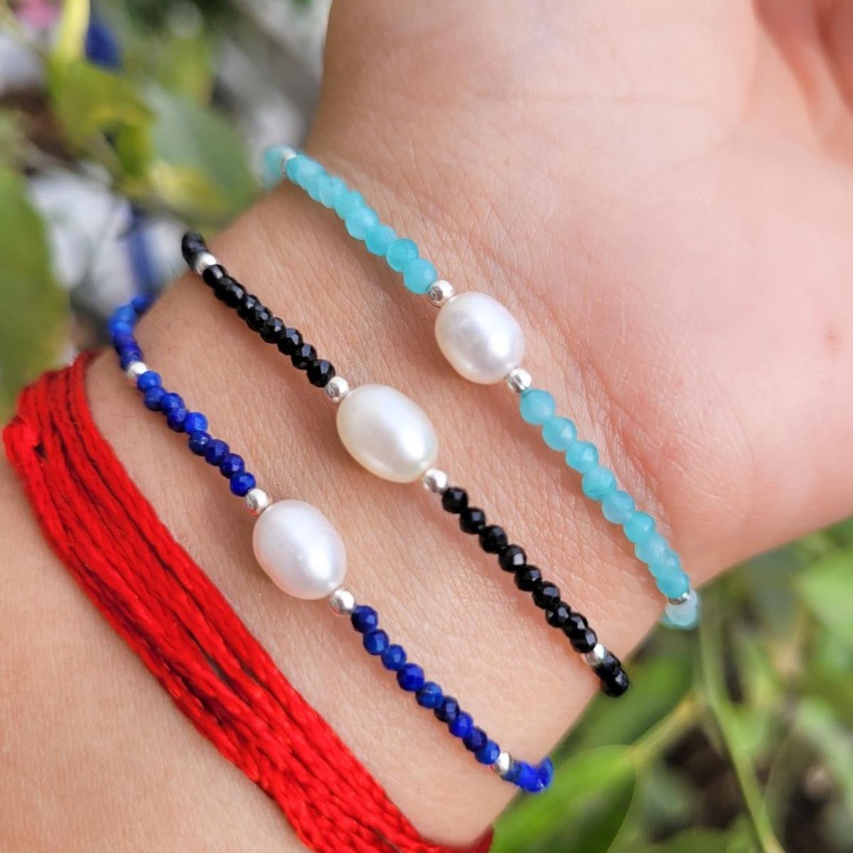 INTUERI - Pulsera Laila Lapizlazuli