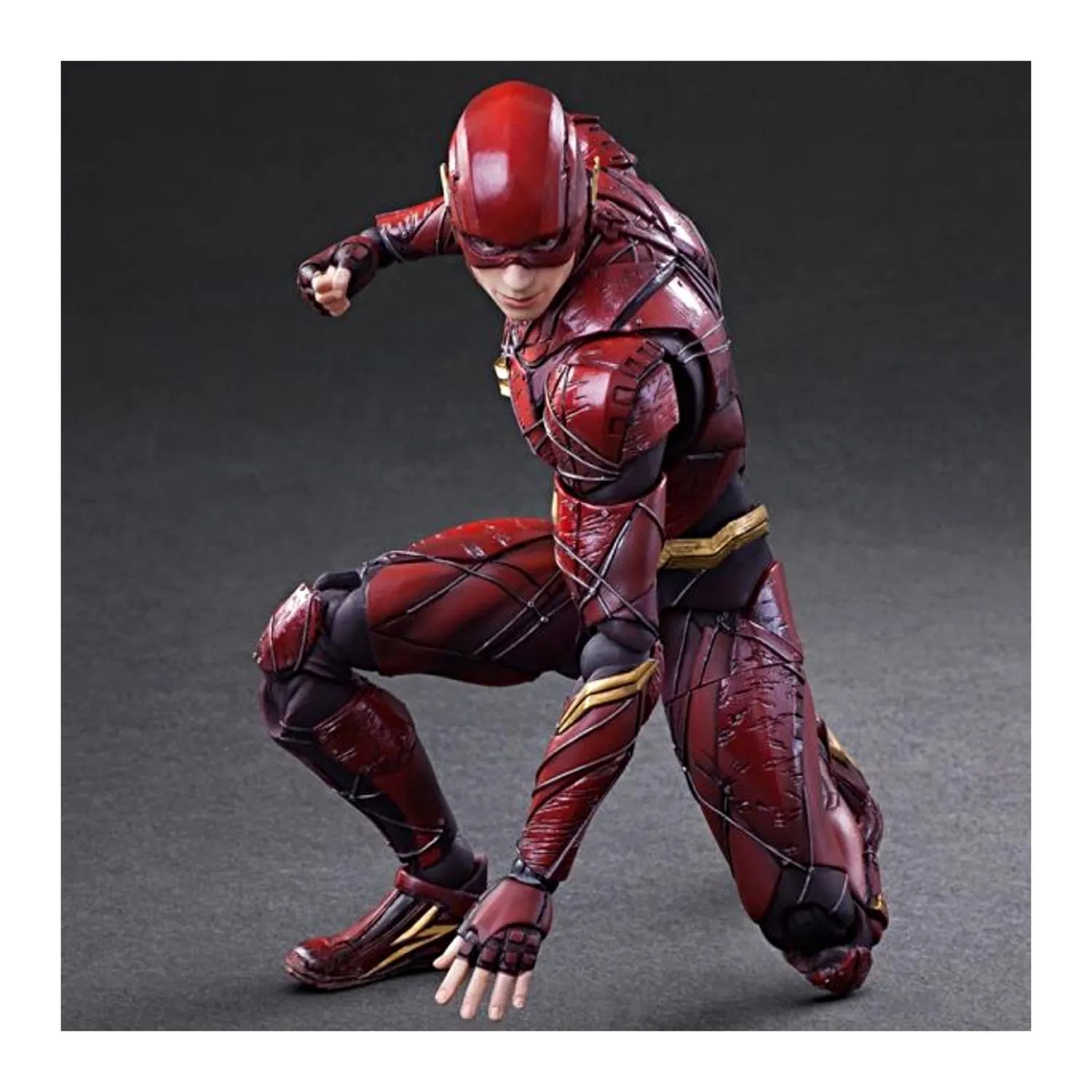 Justice League Play Arts Kai Flash Liga de la Justicia 25cm DC