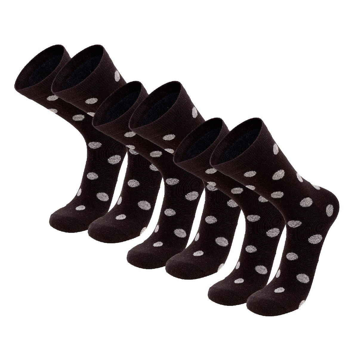 SILVERA NANOTECH - Medias de algodón pima oficina reuniones clásicas hombre mujer 3-pack