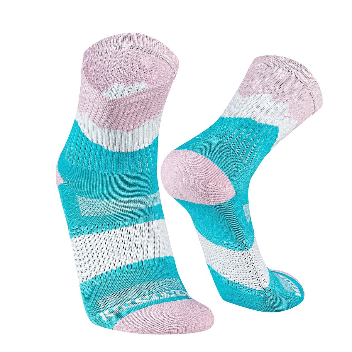 SILVERA NANOTECH - Medias trail running mujer hombre compresión trekking gym tenis padel