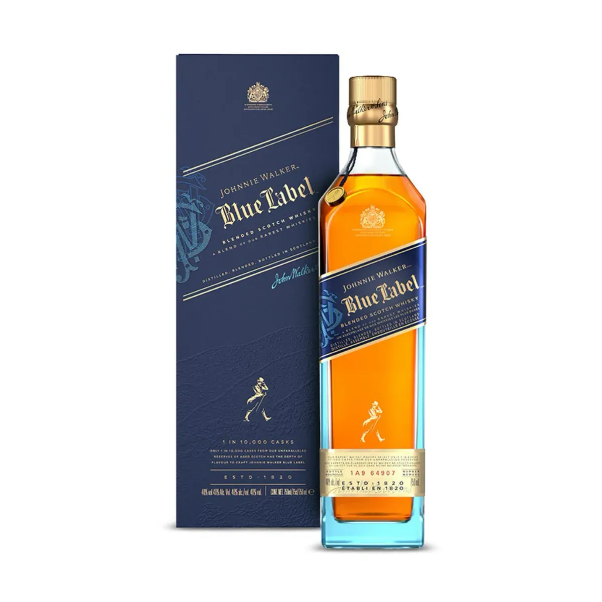 JOHNNIE WALKER - Whisky Johnnie Walker Blue Label 750ml