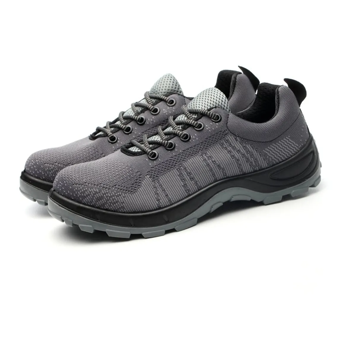 TIOZONEY - Zapatos Trabajo Zapatillas Seguridad Puntera de Acero Respirable