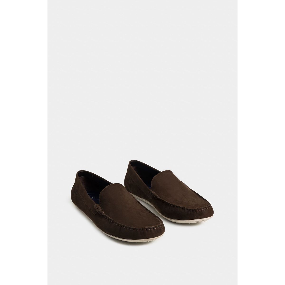 VELEZ - Vélez Mocasines Cetus Cuero Para Hombre Silueta Clásica Café