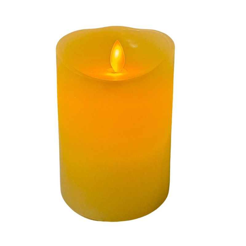 FLORIPA - Vela Led Revestida En Cera 15Cm Cv788 FLORIPASTORE