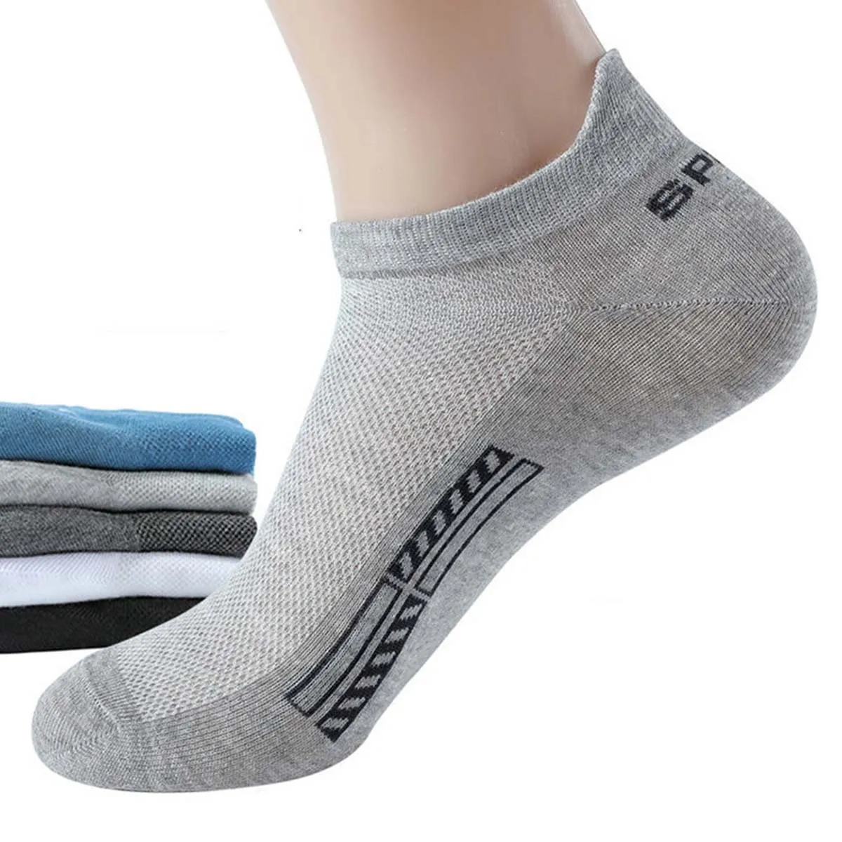 BAALATHKKO5 - 3 Pares De Calcetines, Calceta Deportiva HombrePor Mayoreo