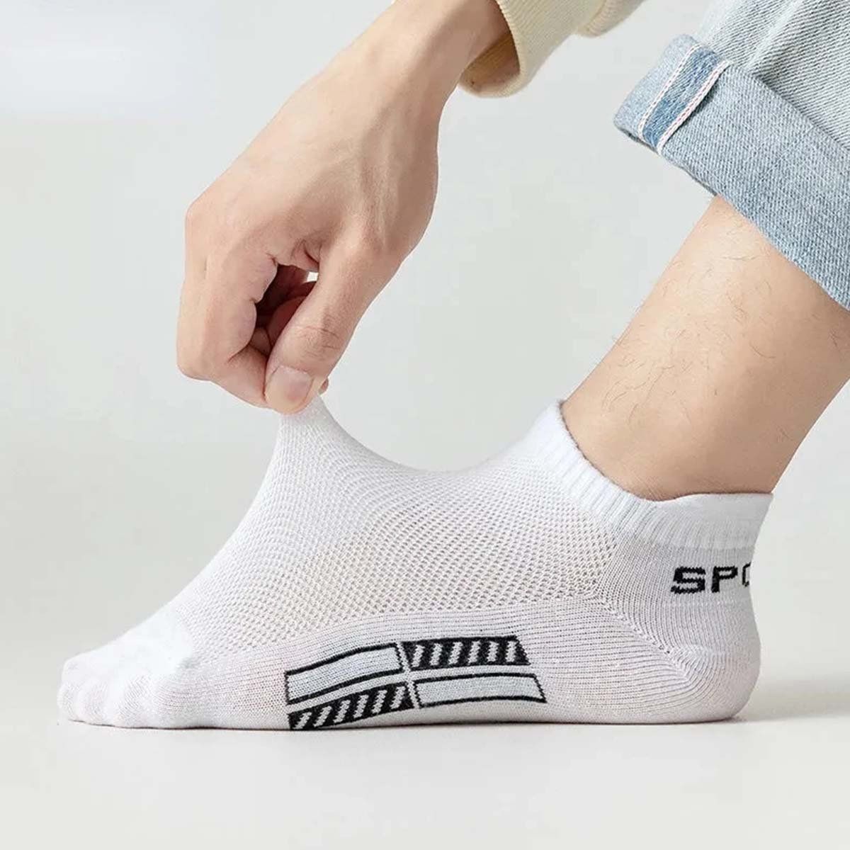 BAALATHKKO5 - 3 Pares De Calcetines, Calceta Deportiva HombrePor Mayoreo