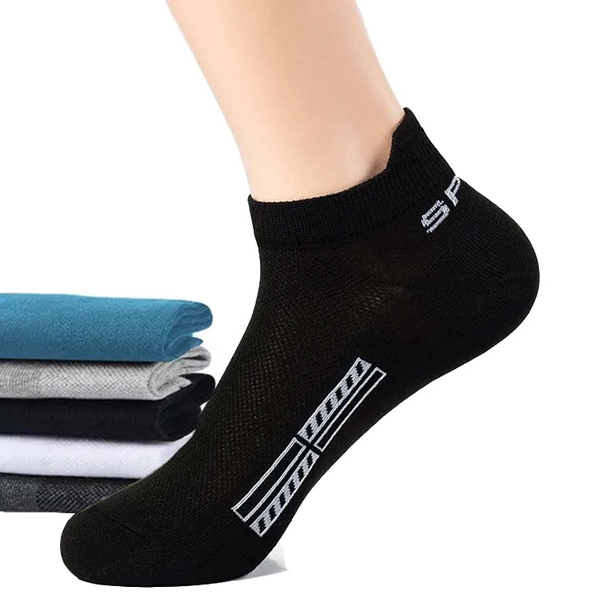 BAALATHKKO5 - 3 Pares De Calcetines, Calceta Deportiva HombrePor Mayoreo