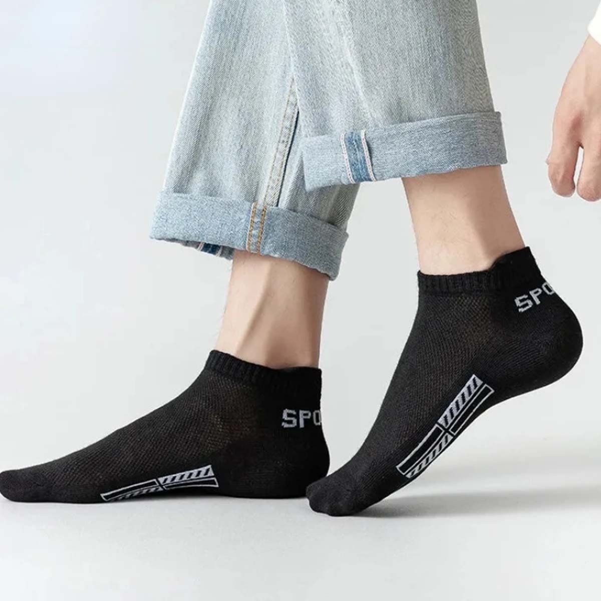 BAALATHKKO5 - 3 Pares De Calcetines, Calceta Deportiva HombrePor Mayoreo