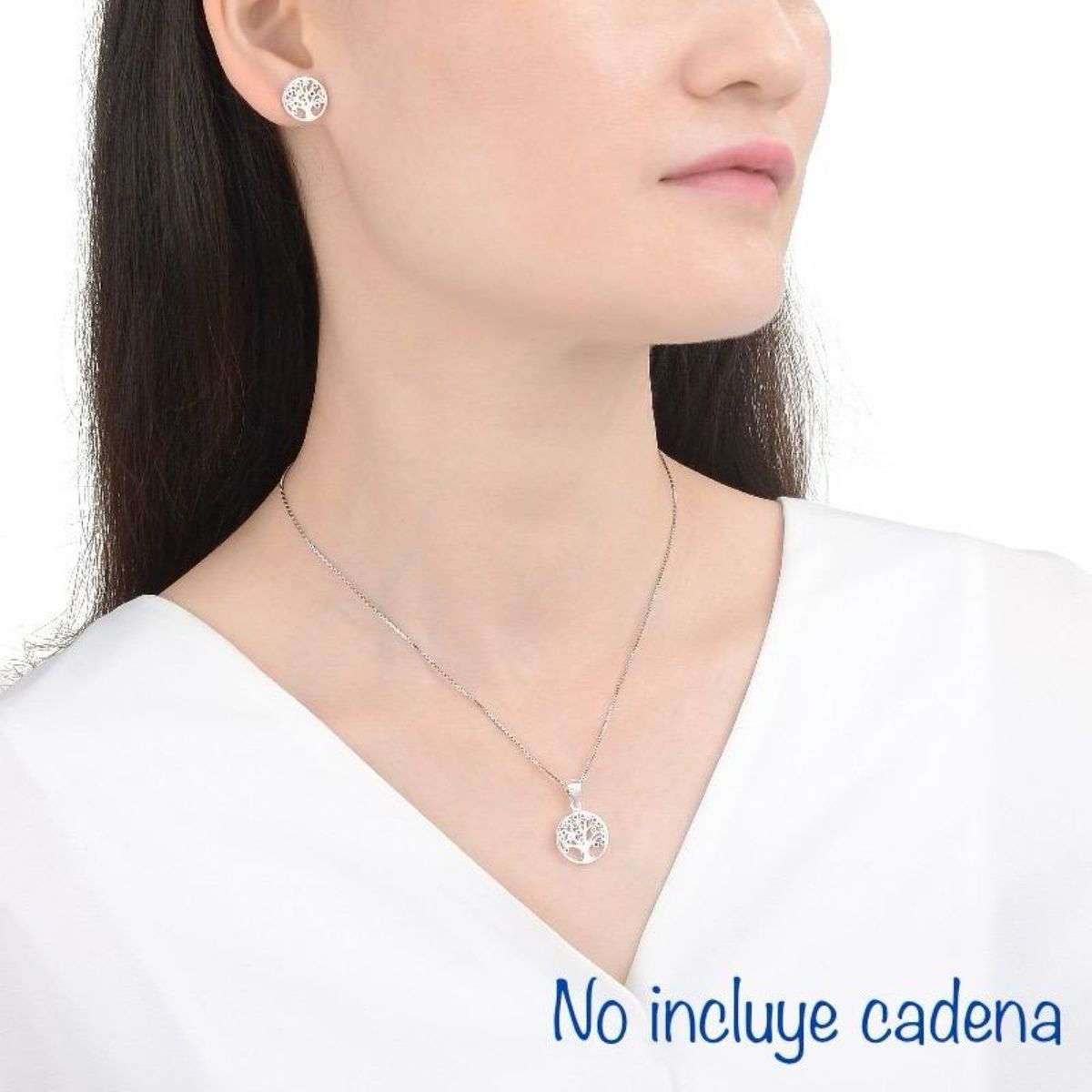 ESPIRAL ROJO - Juego Arbol de la Vida Brillos Colores - Plata