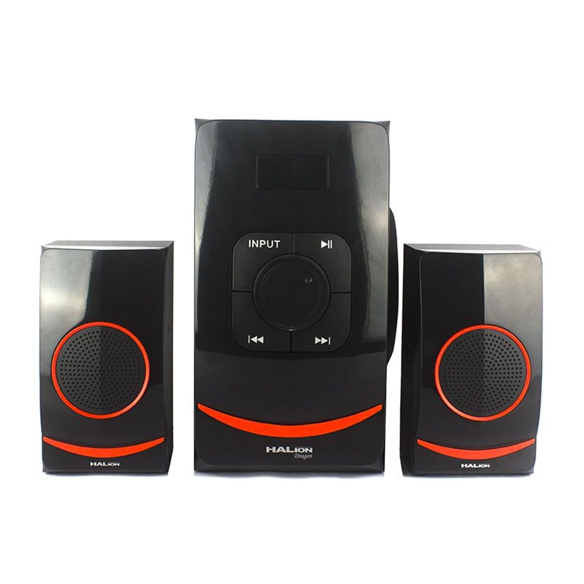 HALION - Parlante 21 Halión Subwofer Dragon HA-F72 120W Bluetooth