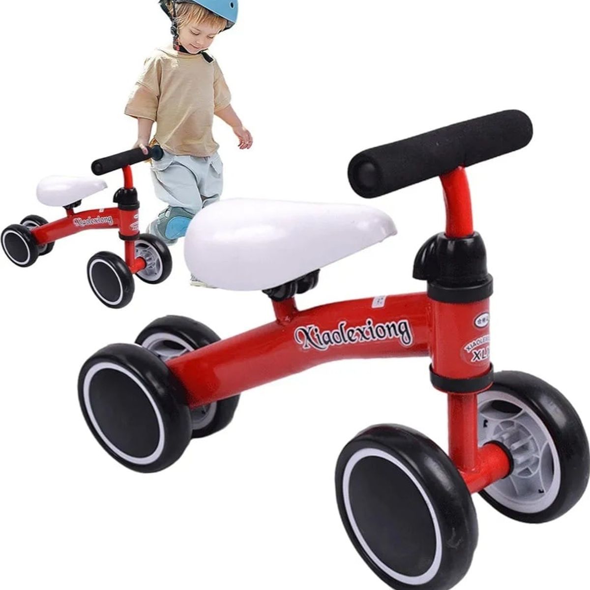 GENERICO - BICICLETA BUGUI ESTIMULACION DE EQUILIBRIO ROJO