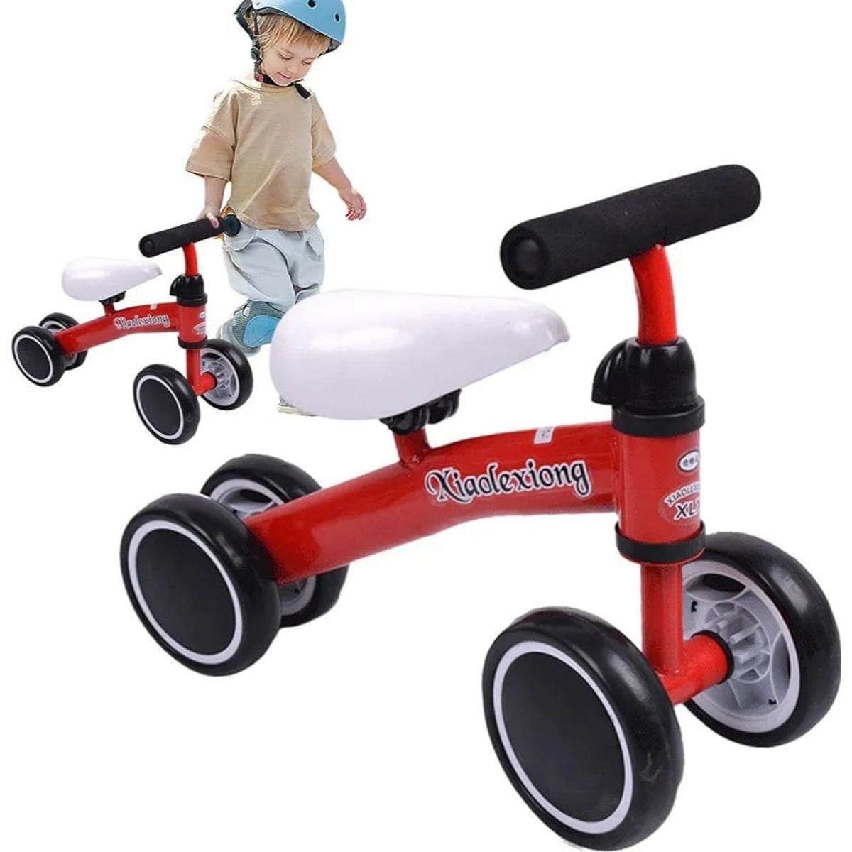 GENERICO - BICICLETA BUGUI ESTIMULACION DE EQUILIBRIO ROJO