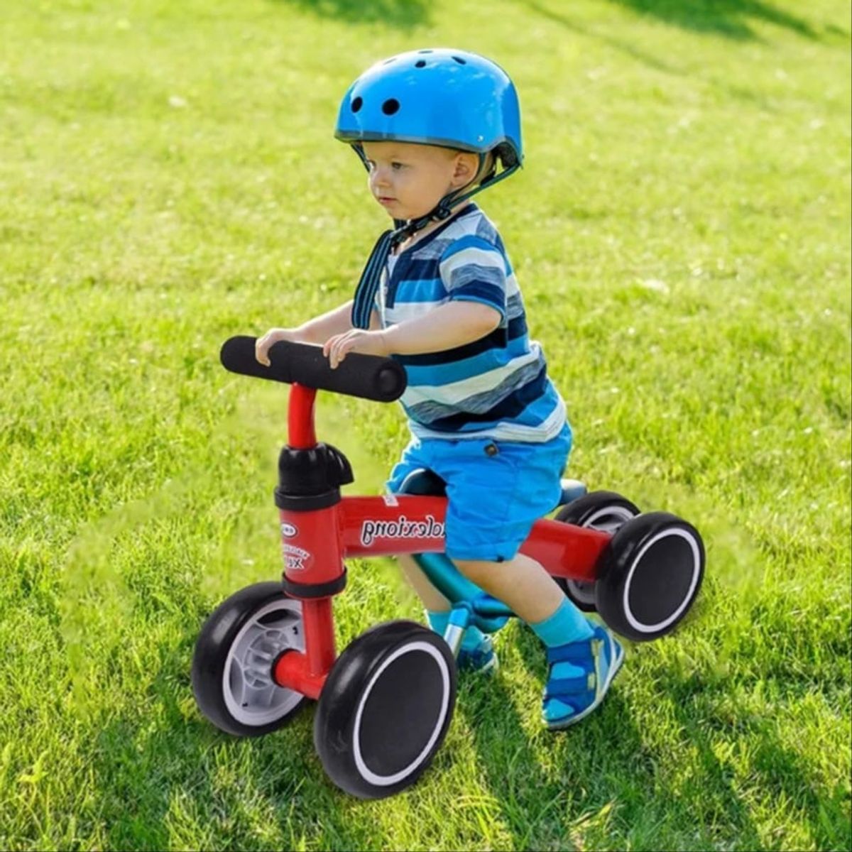 GENERICO - BICICLETA BUGUI ESTIMULACION DE EQUILIBRIO ROJO