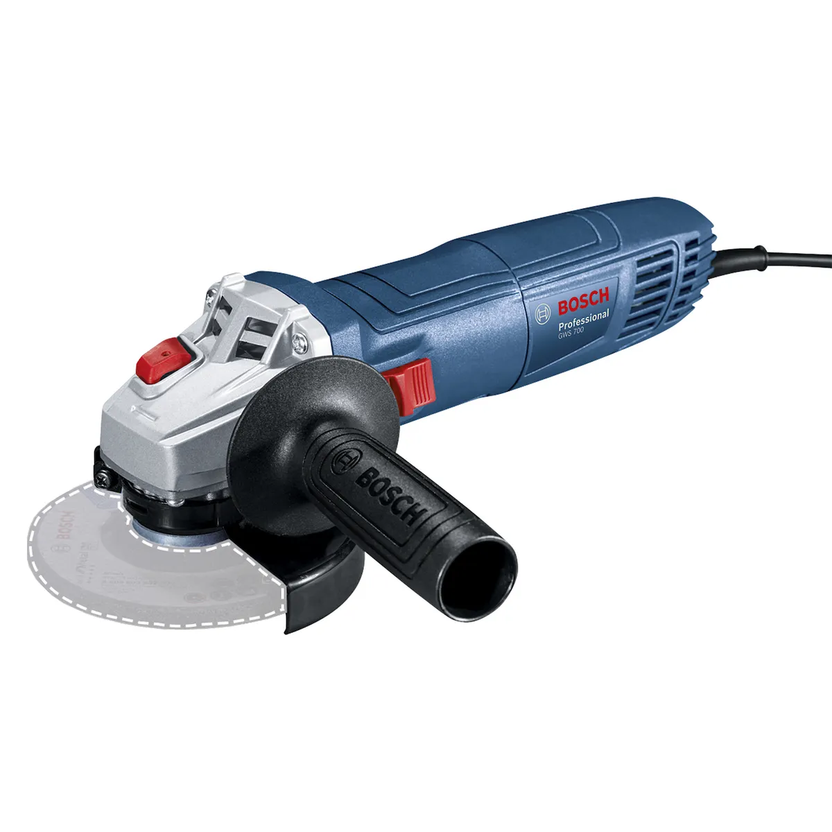 BOSCH - Amoladora Angular 4 1/2" 710W 12000 rpm Bosch GWS 700