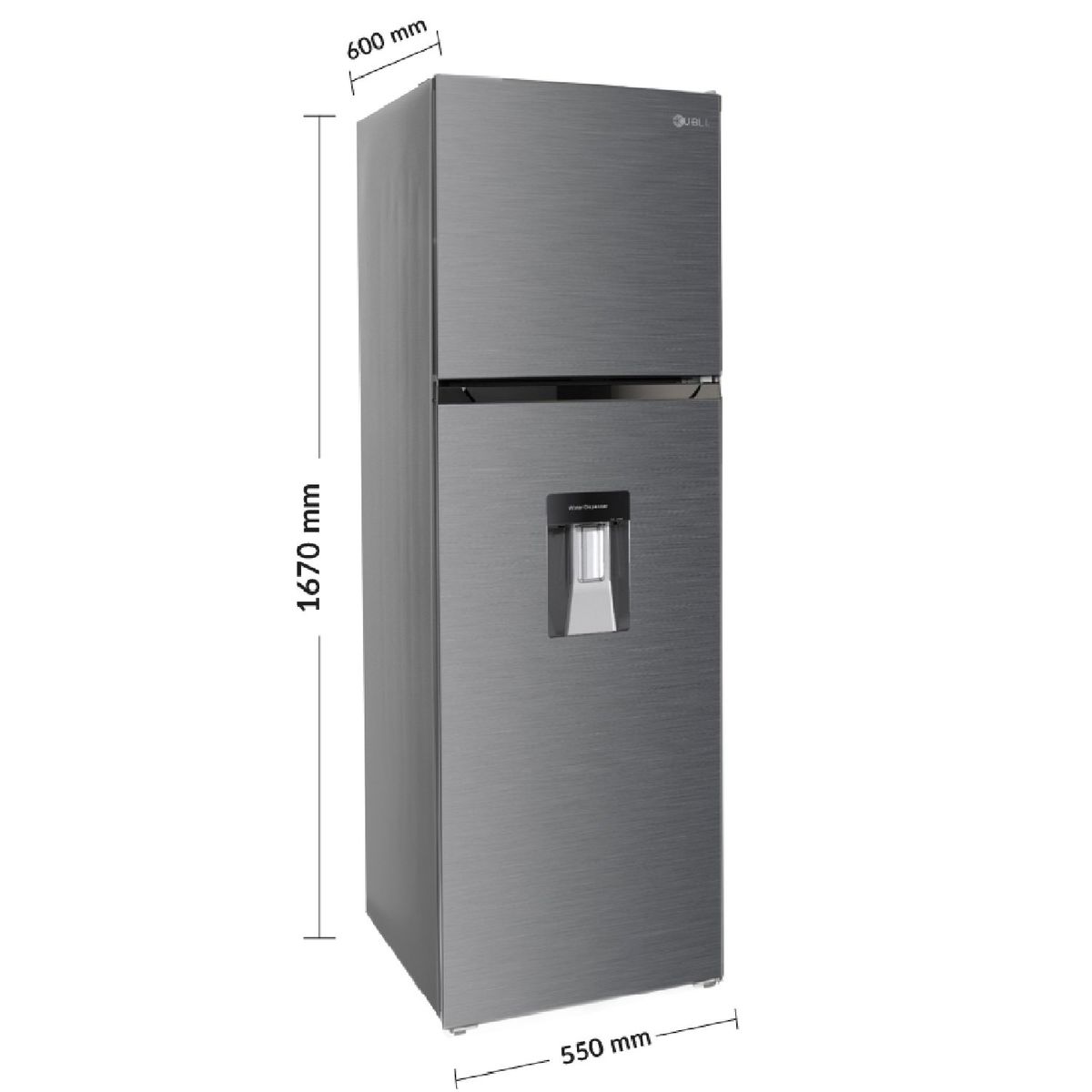 GENERICO - Refrigerador Smart T 245 L No Frost Inox KUBLI