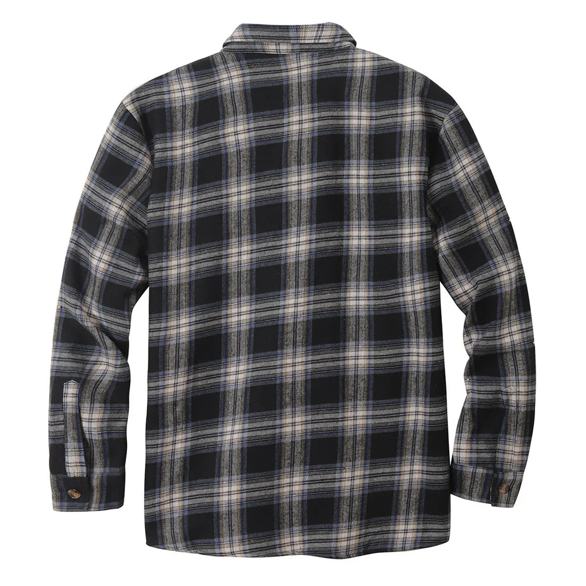 TIOZONEY - Camisa térmica para hombres - Negro.