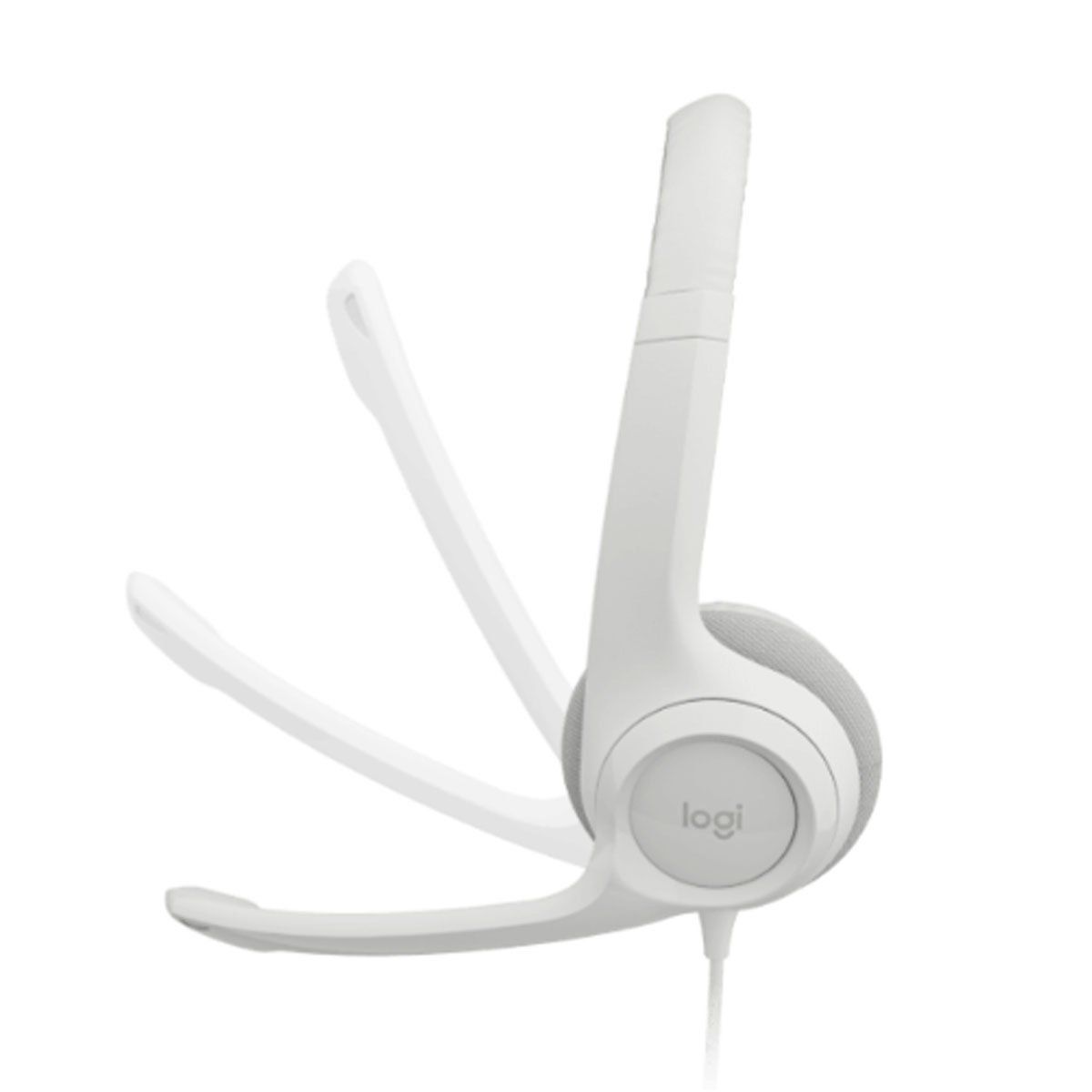 LOGITECH - Audifono Con Microfono Logitech H390 Usb Noise Cancelling Blanco
