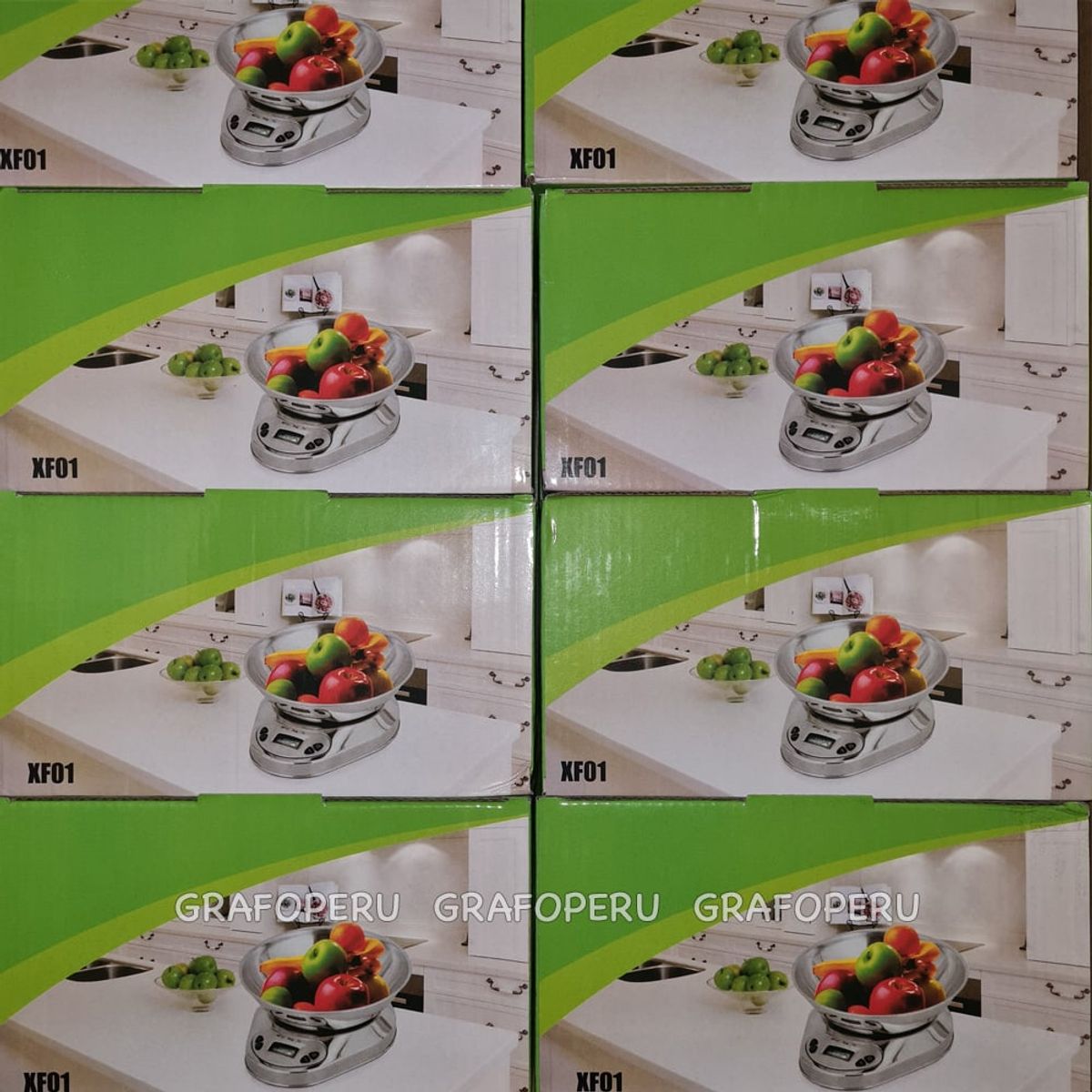 OEM - Balanza Digital Gramera Cocina Acero Inoxidable 5Kg