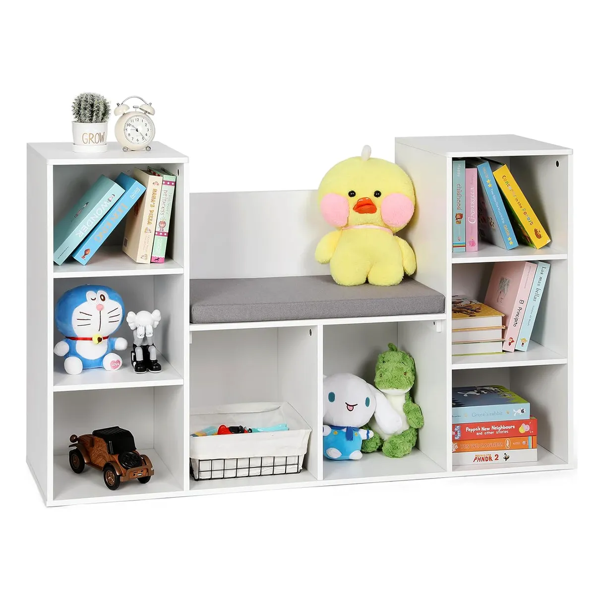 DIBA MUEBLES - Estante con Asiento Infantil Yukari DIBA Muebles