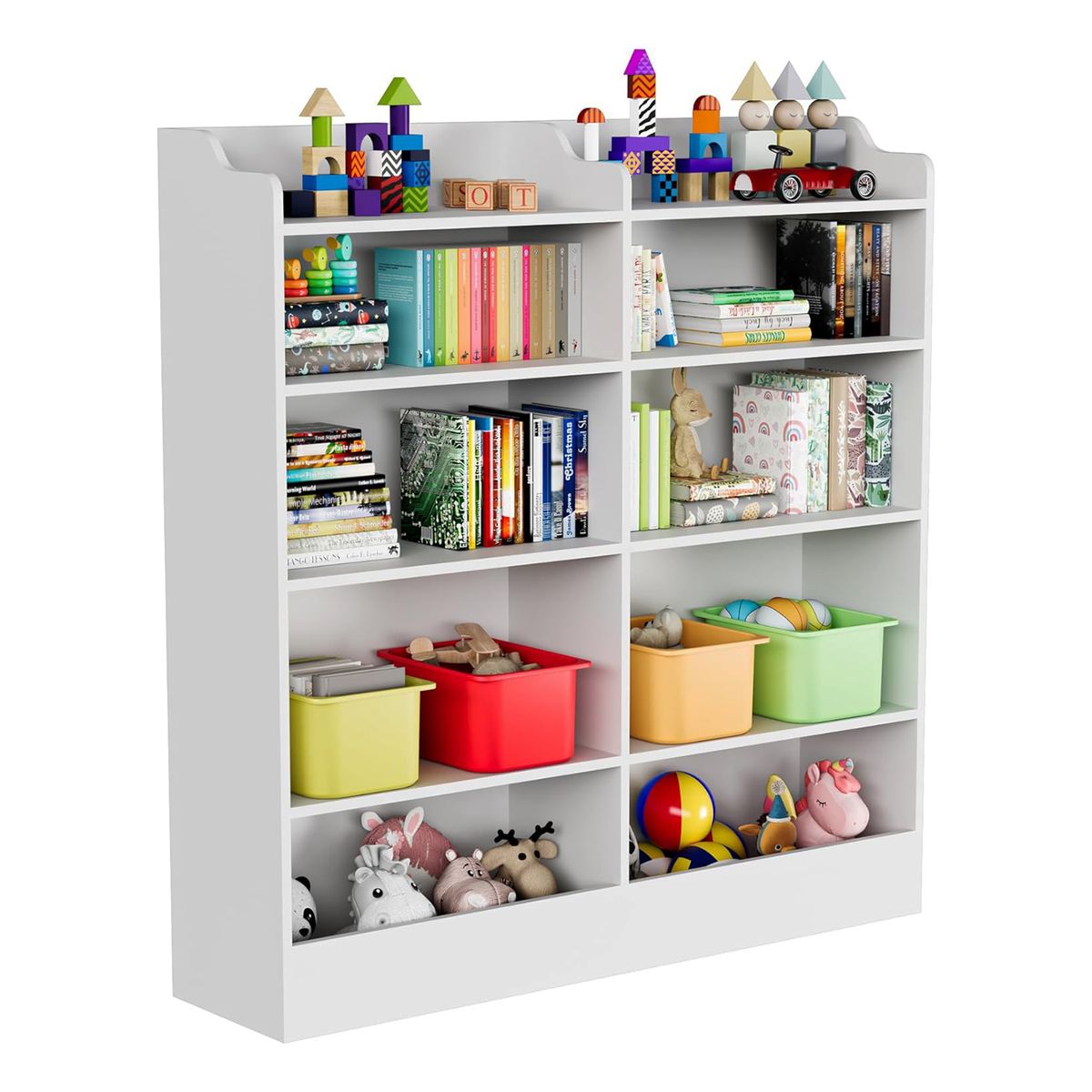 DIBA MUEBLES - Estante Multiusos Infantil Waky Blanco DIBA Muebles