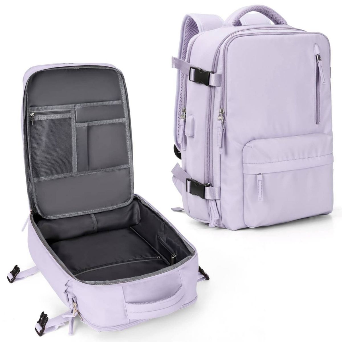 TIOZONEY - Mochila de viaje para mujeres hombros