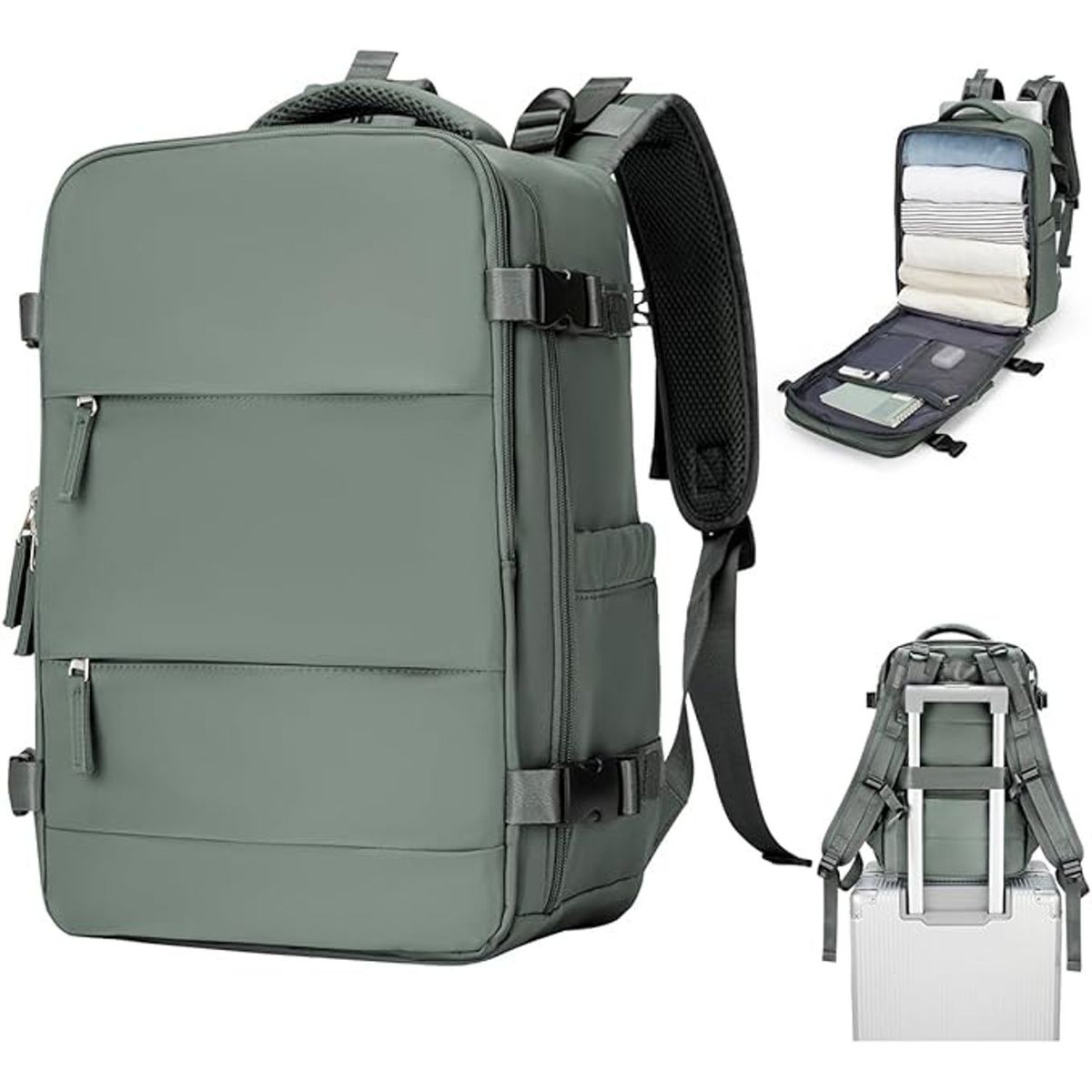 TIOZONEY - Mochila de viaje para mujeres