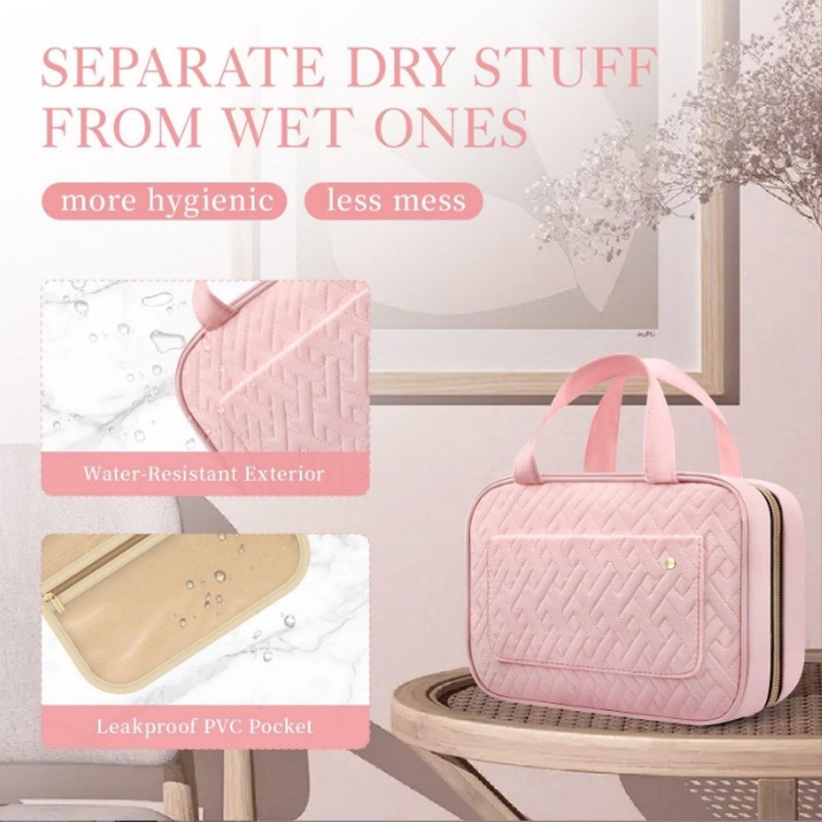 TIOZONEY - Neceser Organizador de viaje Neceser de mujer