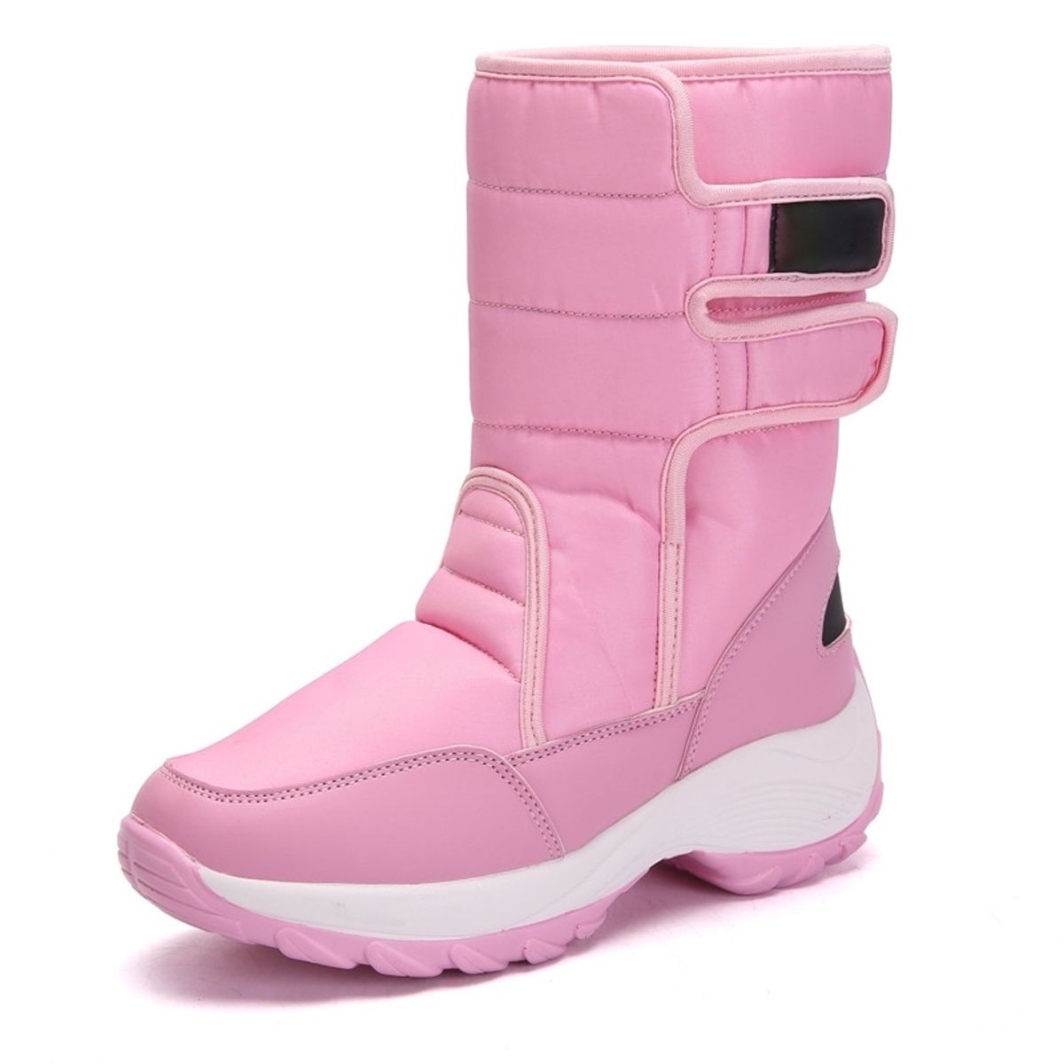 TIOZONEY - Bota Para Mujer Rosa