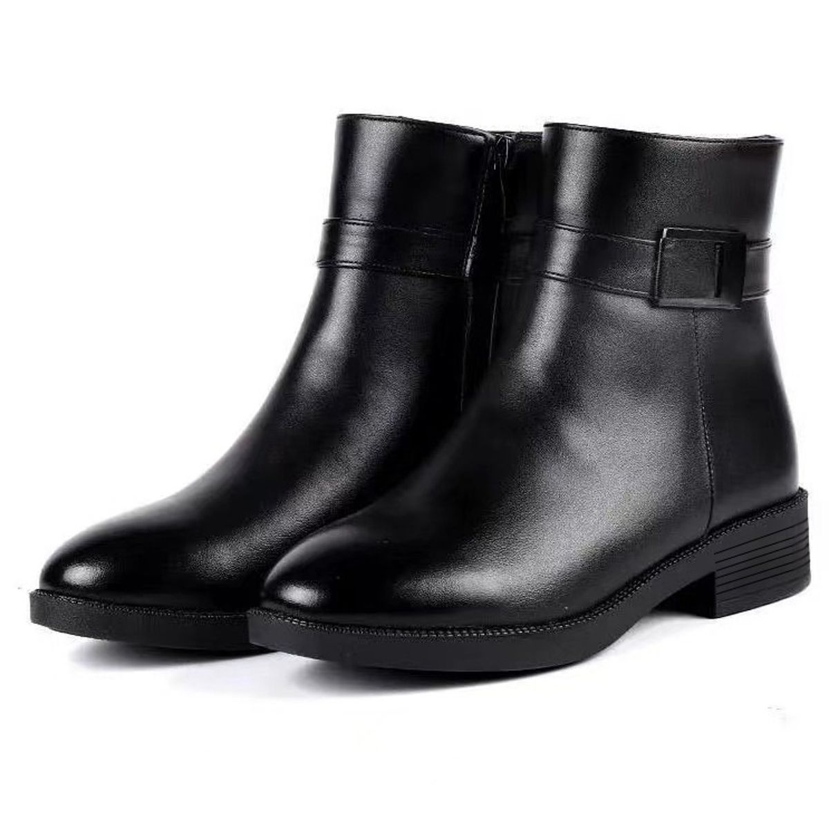 TIOZONEY - Botas Mujer  - Negro
