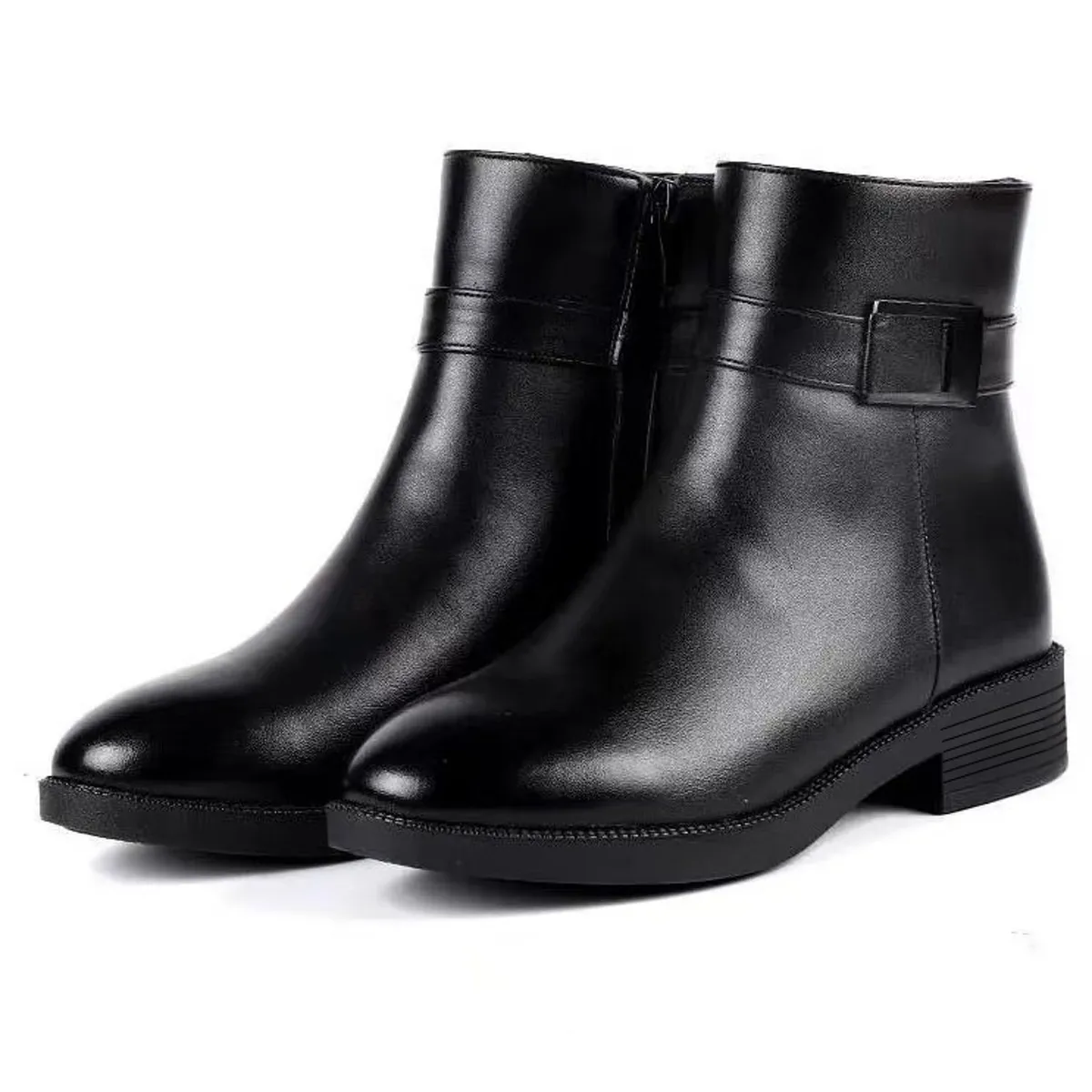 TIOZONEY - Botas Mujer  - Negro