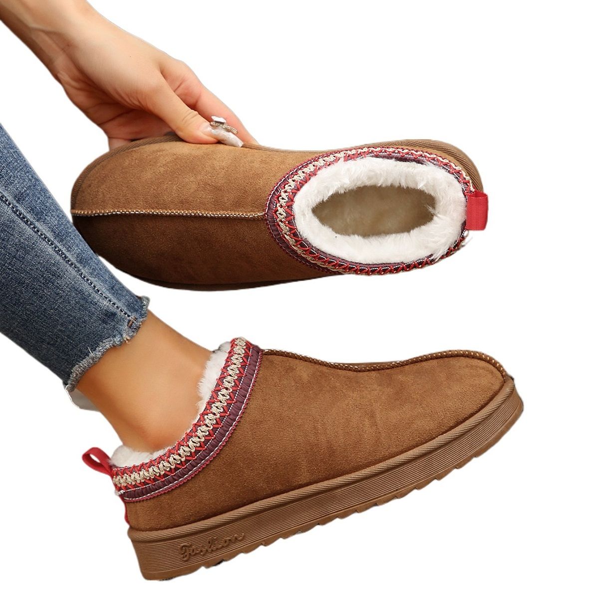 TIOZONEY - Botas de chiporro de moda para Mujer