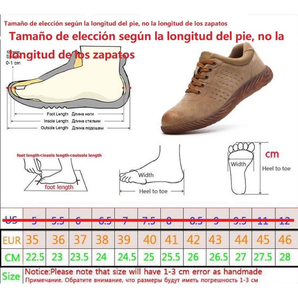 TIOZONEY - Zapatilla Outdoor Hombre