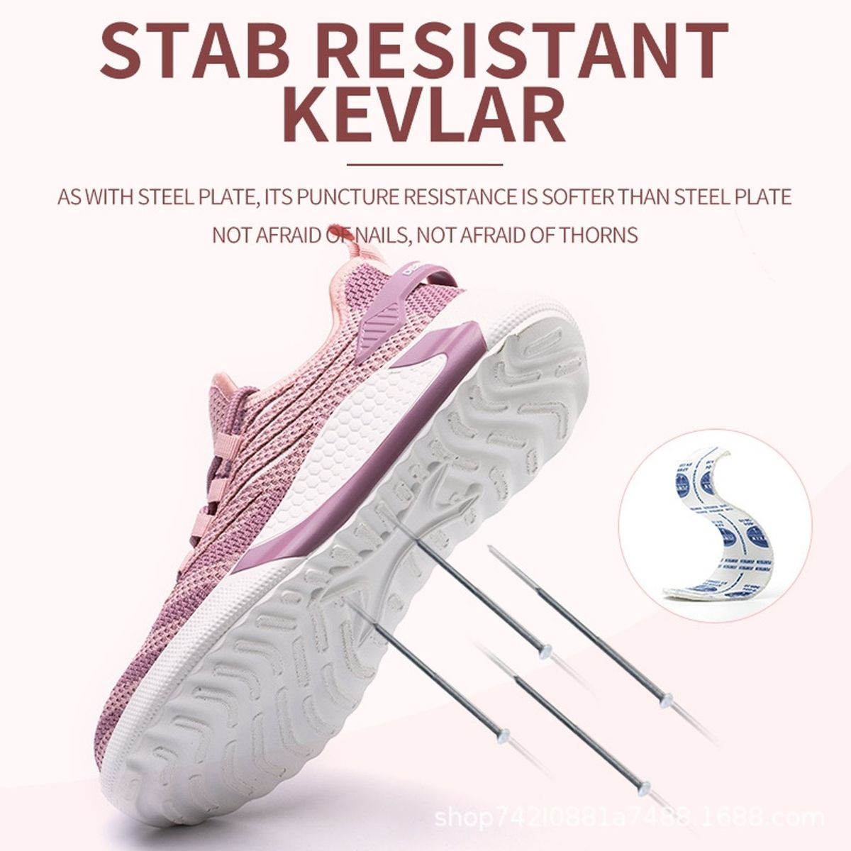 TIOZONEY - Zapatos De Seguridad Industrial Mujer Zapatos Trabajo Ligero