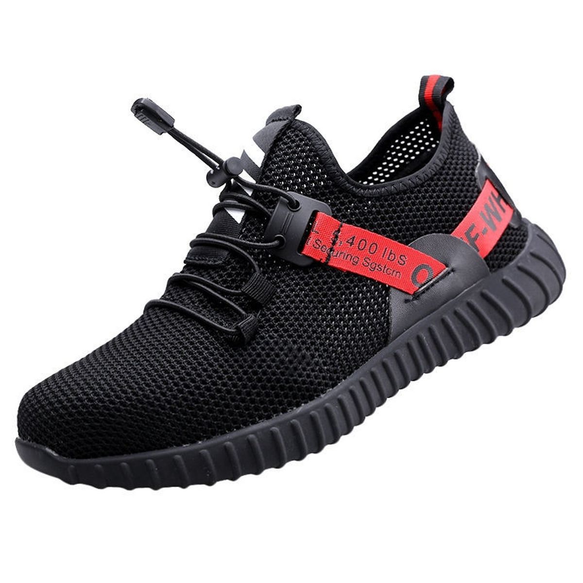 TIOZONEY - Zapatos de seguridad Hombre - Negro