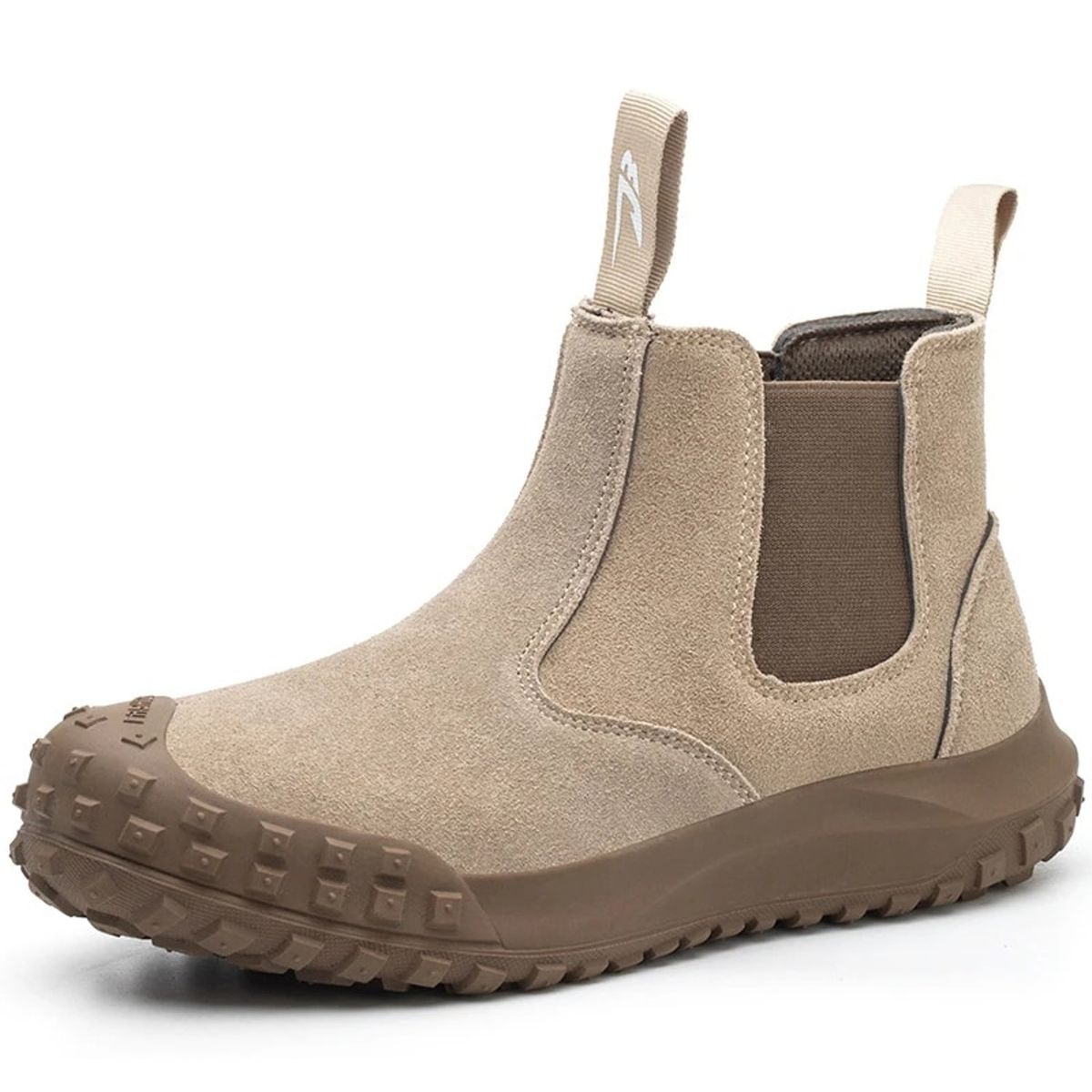 TIOZONEY - Botas de trabajo Hombre - Beige
