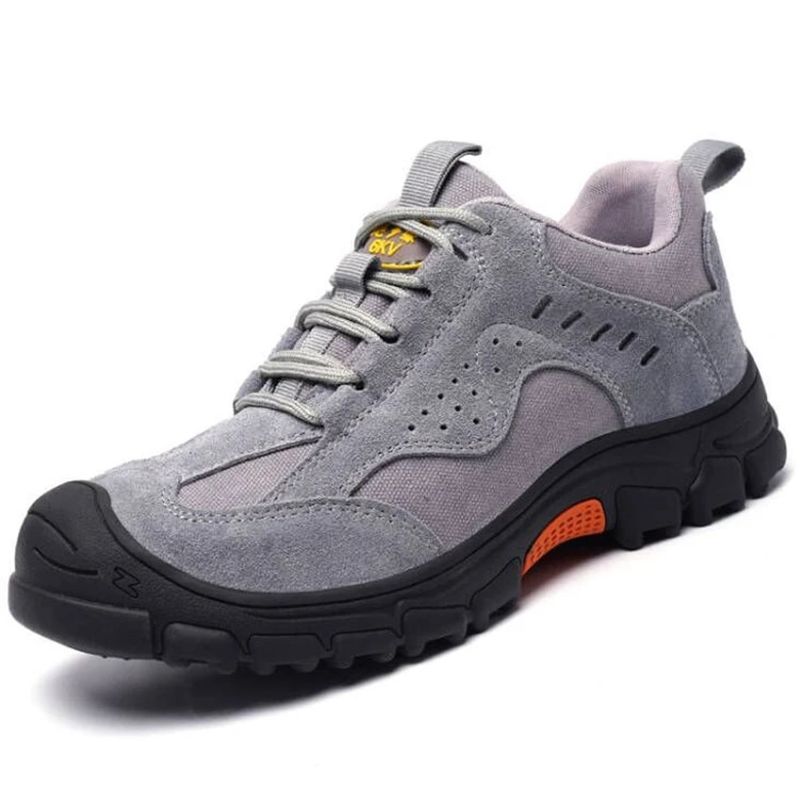 TIOZONEY - Botas de seguridad para soldar para hombre