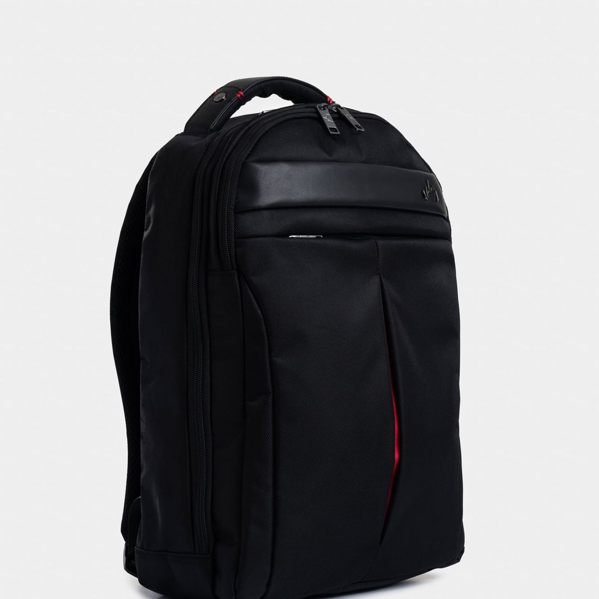 VELEZ - Vélez Mochila Lona Monocromático Negro